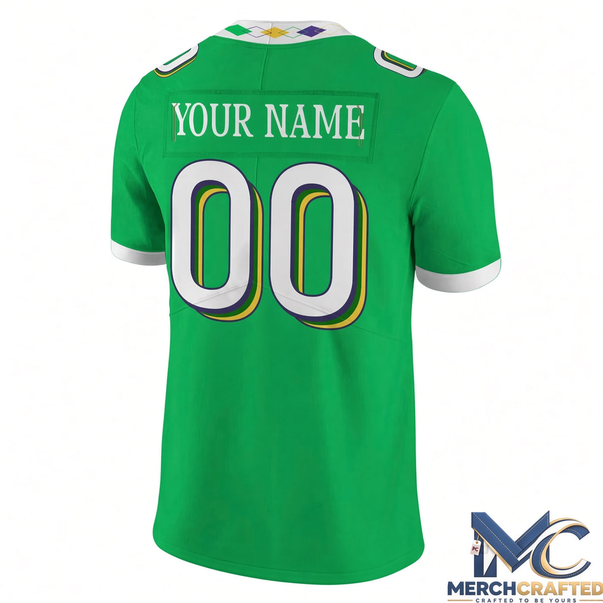 Tulane Green Wave City Edition Mardi Gras 2026 Football Jersey