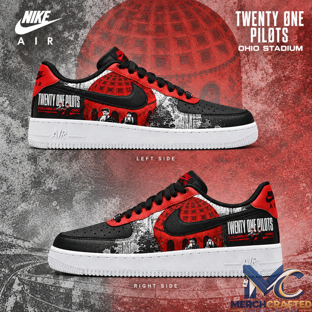 Twenty One Pilots Ohio Stadium Air Force 1 Shoes