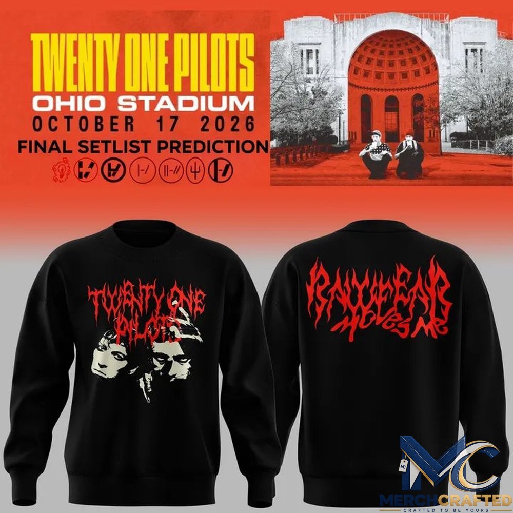 Twenty One Pilots Ohio Stadium Concert Sweatshirt