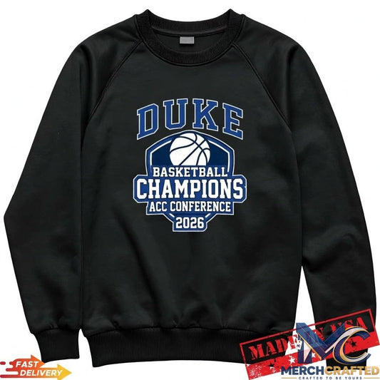 Ultimate Duke Basketball ACC Conference Champions 2026 T-Shirt