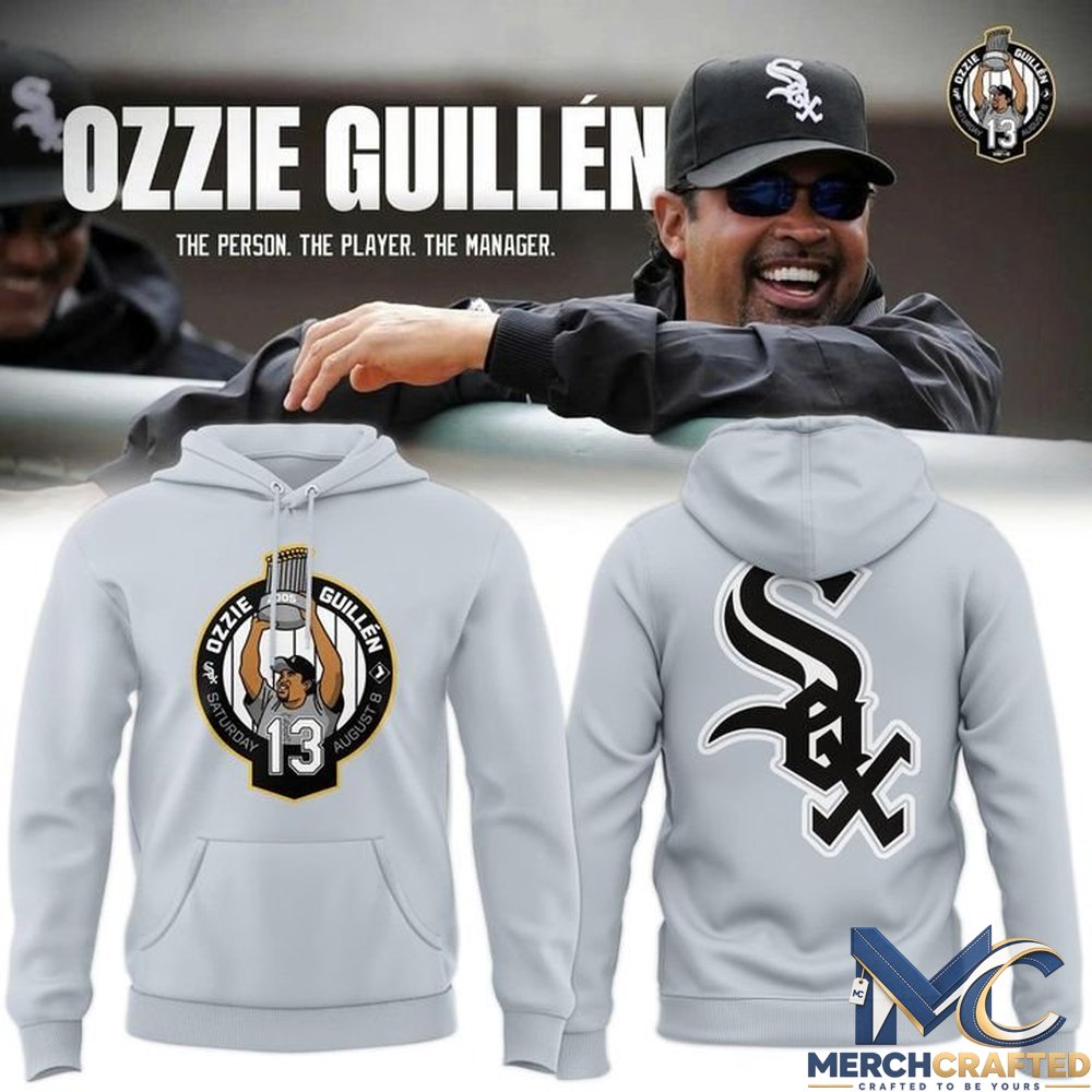 Unisex Chicago White Sox 2026 Ozzie Guillén Hoodie