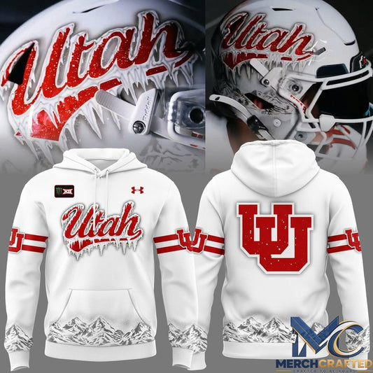 Utah Utes Ice Cold White Out Exclusive 2026 Hoodie
