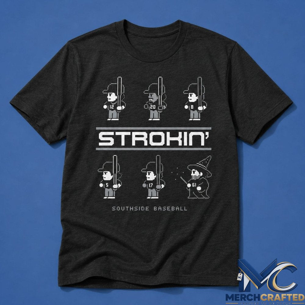 White Sox Strokin’ Southside Baseball Shirt-2D