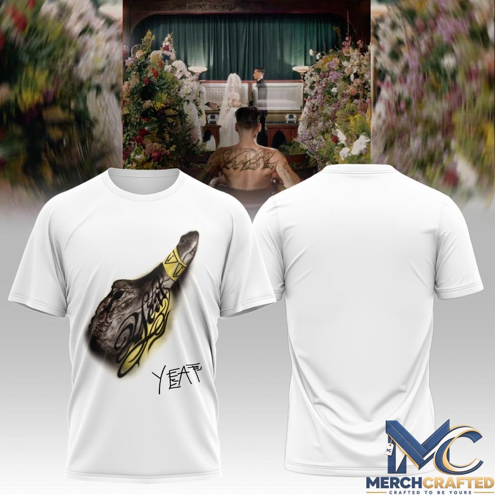 Yeat LOVE-LYFE Tour Concert Signed T-Shirt