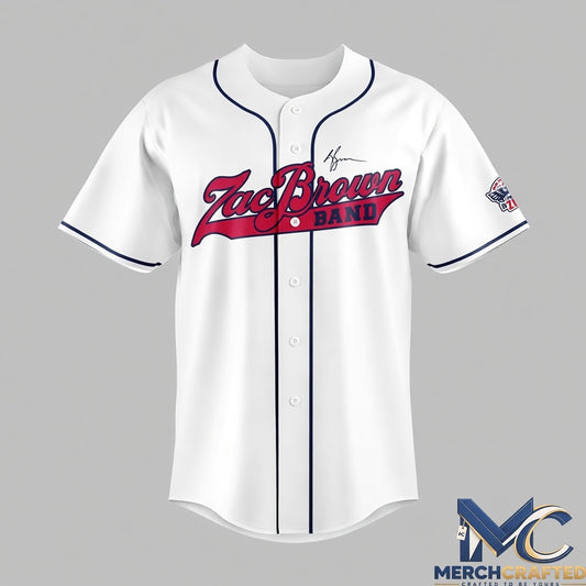 Zac Brown Band Limited Edition Baseball Jersey