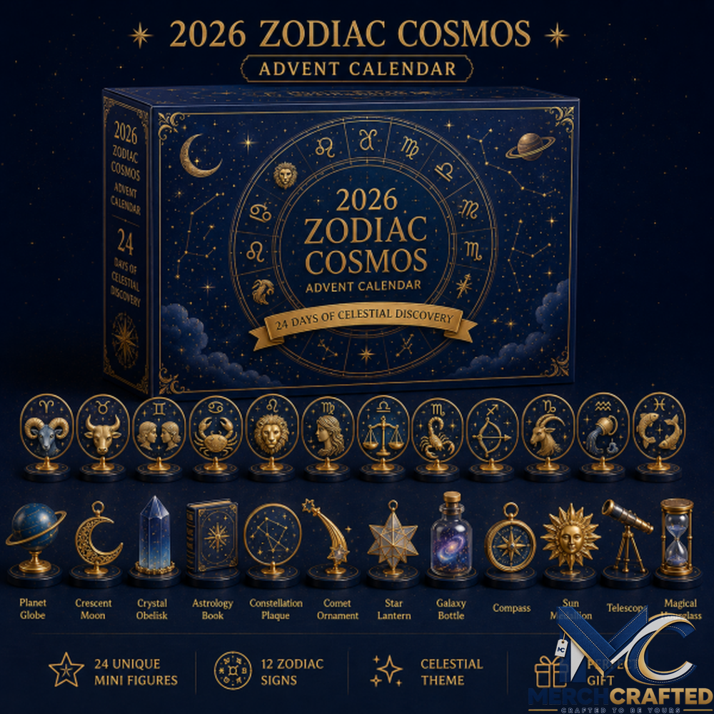 Zodiac Cosmos Advent Calendar - 2026 Celestial Discovery 24 Mini Figures