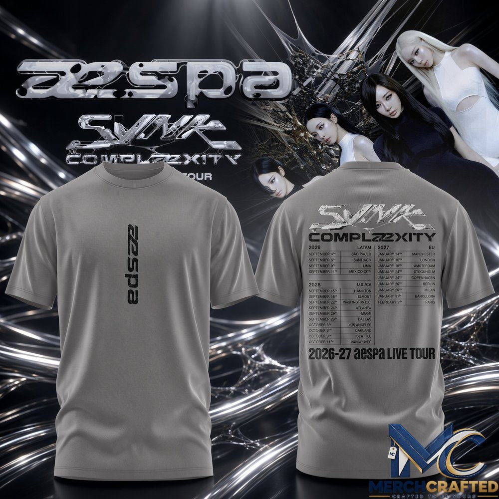 aespa SYNK COMPLÆXITY Live Tour 2026 2027 Special MD T-Shirt