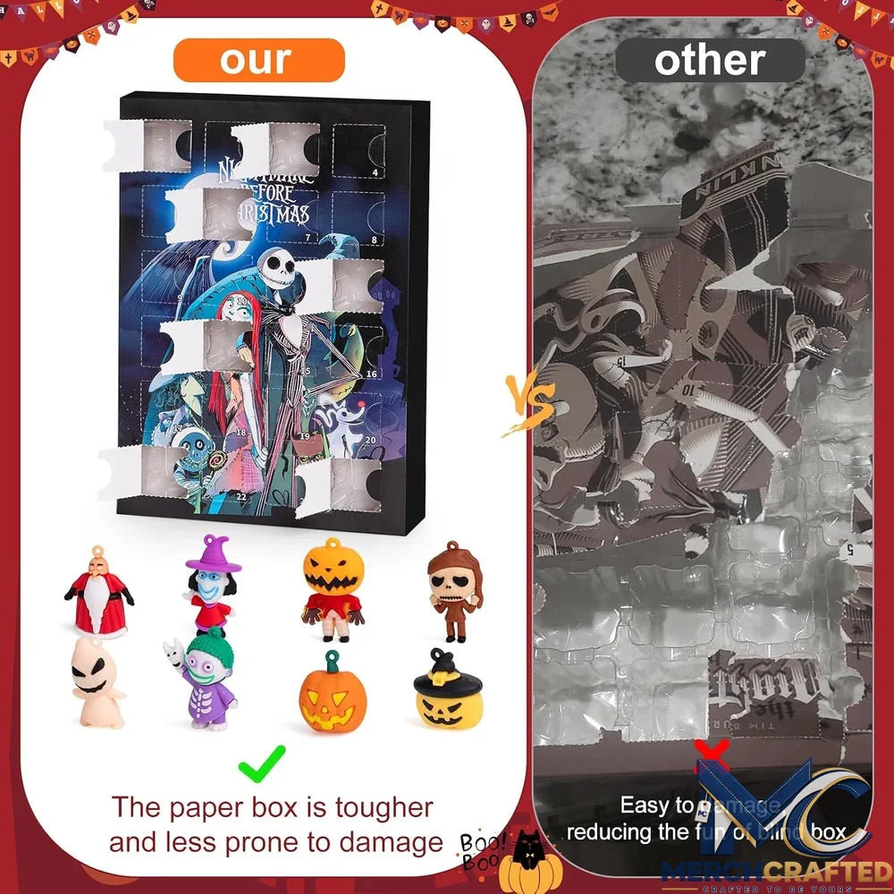 2026 Nightmare Christmas 24-Day Countdown Advent Calendar