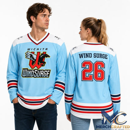 2026 Wichita Wind Surge Hockey Jersey Giveaway