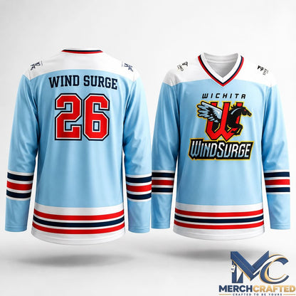 2026 Wichita Wind Surge Hockey Jersey Giveaway