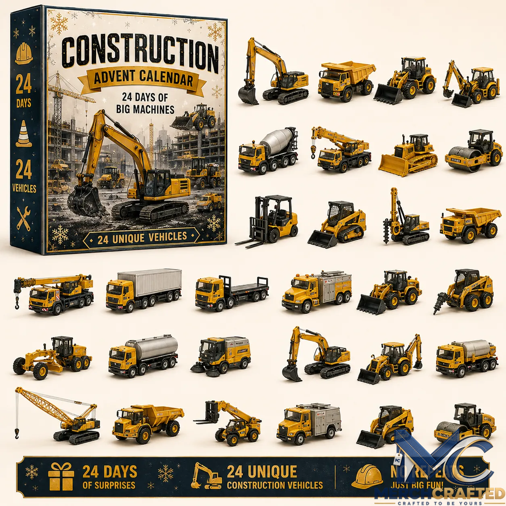 24-Day Farm Vehicle Advent Calendar – 24 Unique Tractors x Farm Machines Limited Edition