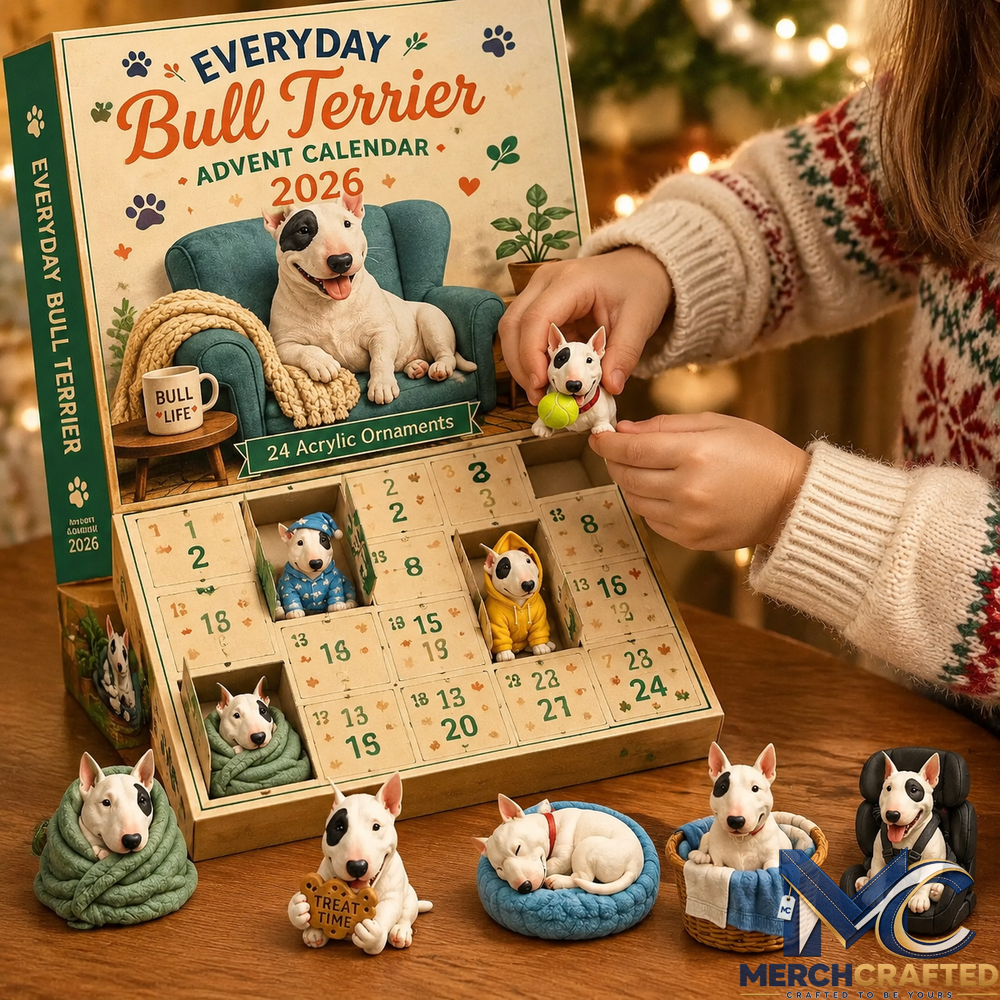 24 Days of Everyday Bull Terrier Advent Calendar