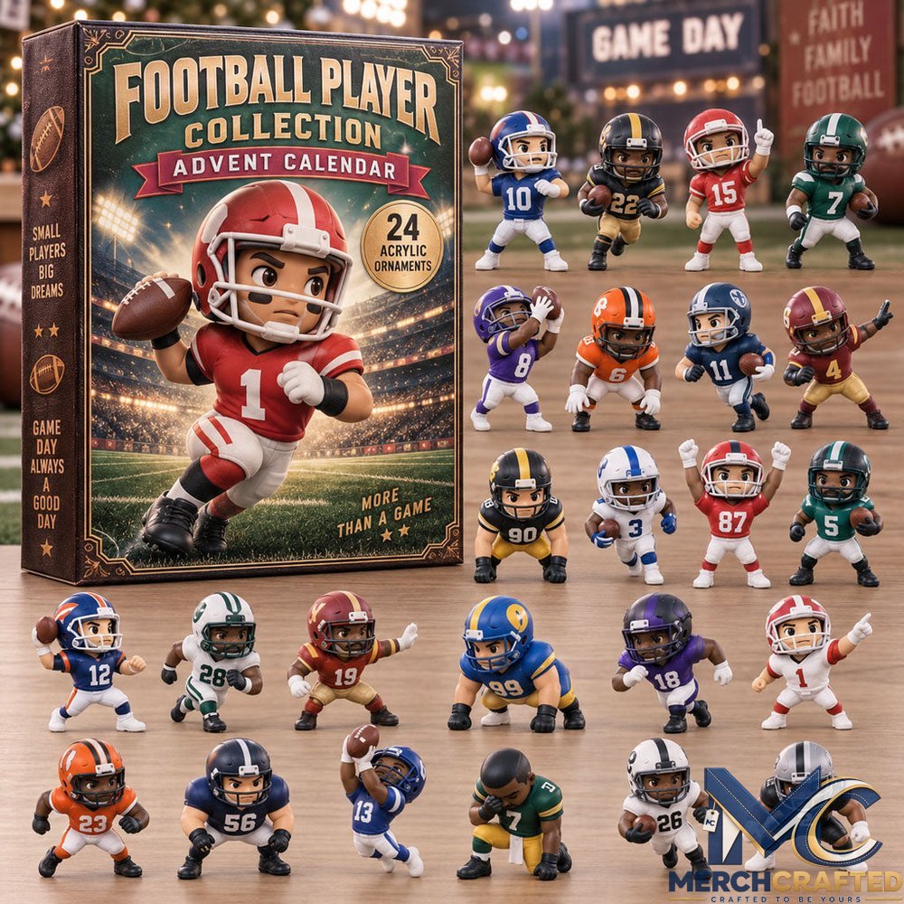 24 Days of Football Player Advent Calendar