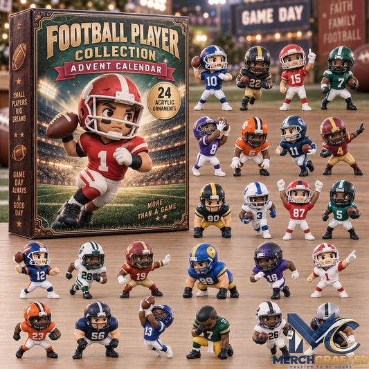 24 Days of Football Player Advent Calendar