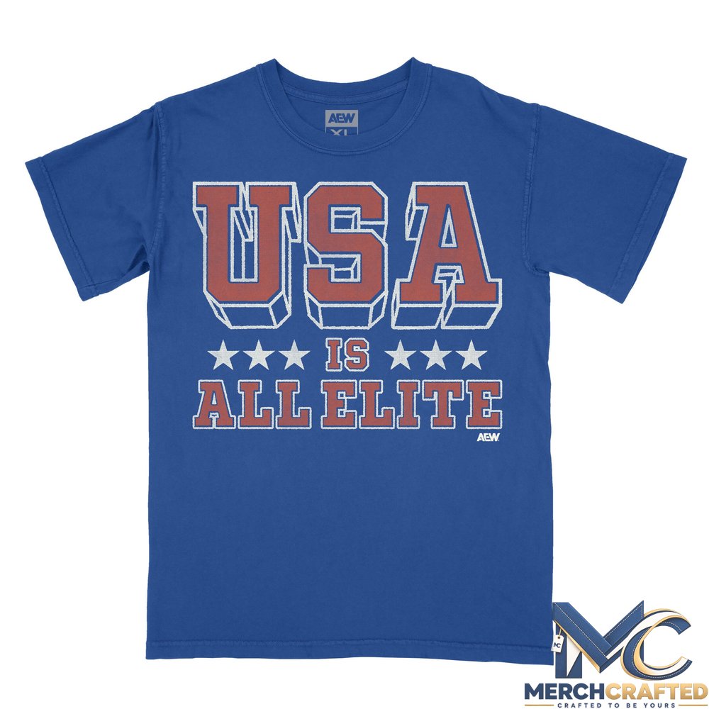 AEW - USA is All Elite T-Shirt