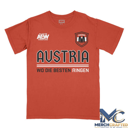 AEW Tournament Soccer Collection - Austria T-Shirt