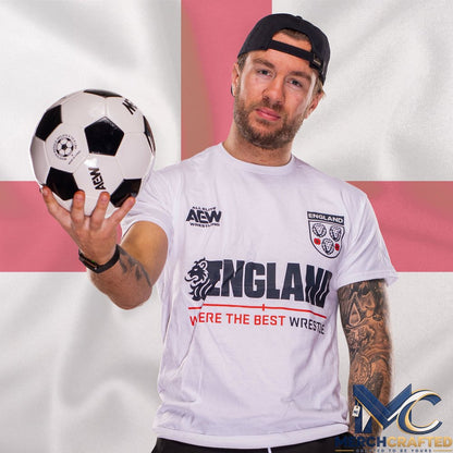 AEW Tournament Soccer Collection - England T-Shirt