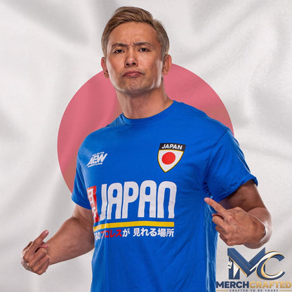 AEW Tournament Soccer Collection - Japan T-Shirt