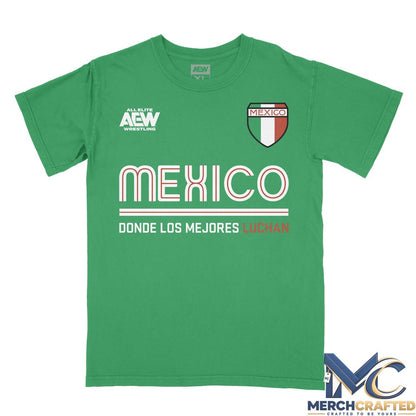 AEW Tournament Soccer Collection - Mexico T-Shirt