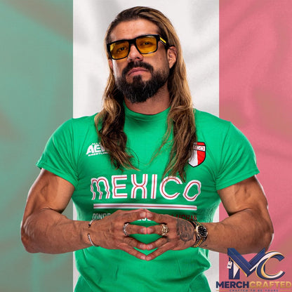 AEW Tournament Soccer Collection - Mexico T-Shirt