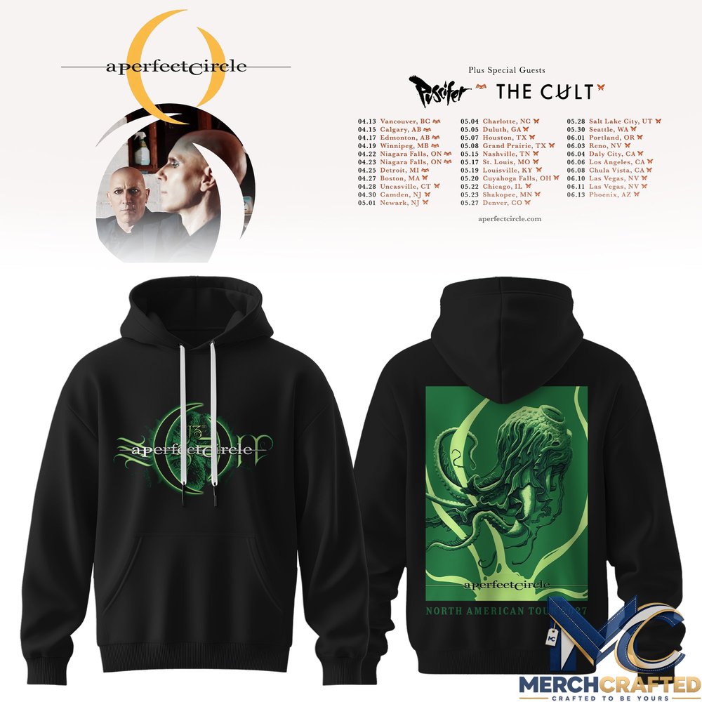A Perfect Circle North American Tour 2027 Hoodie