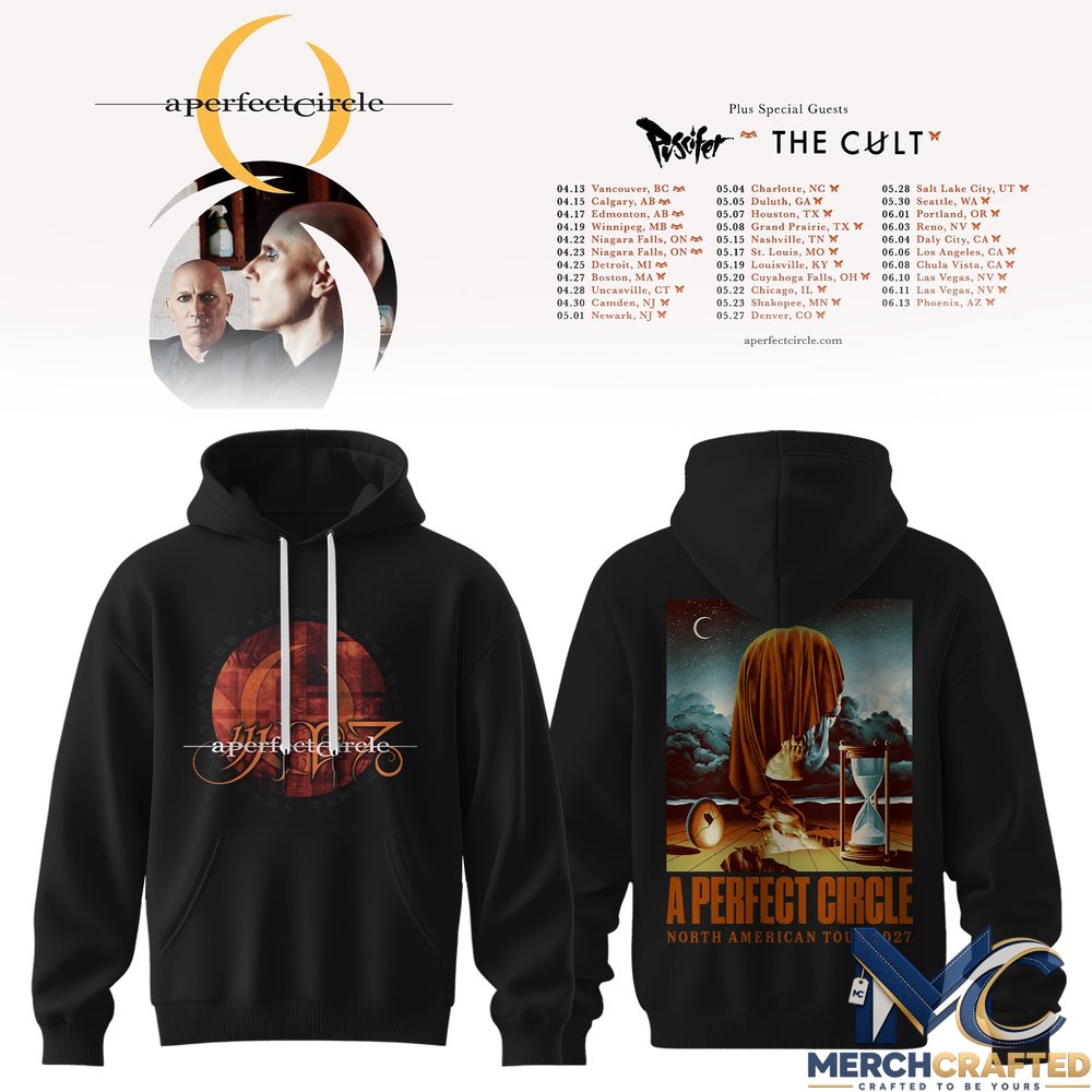 A Perfect Circle North American Tour 2027 Hoodie