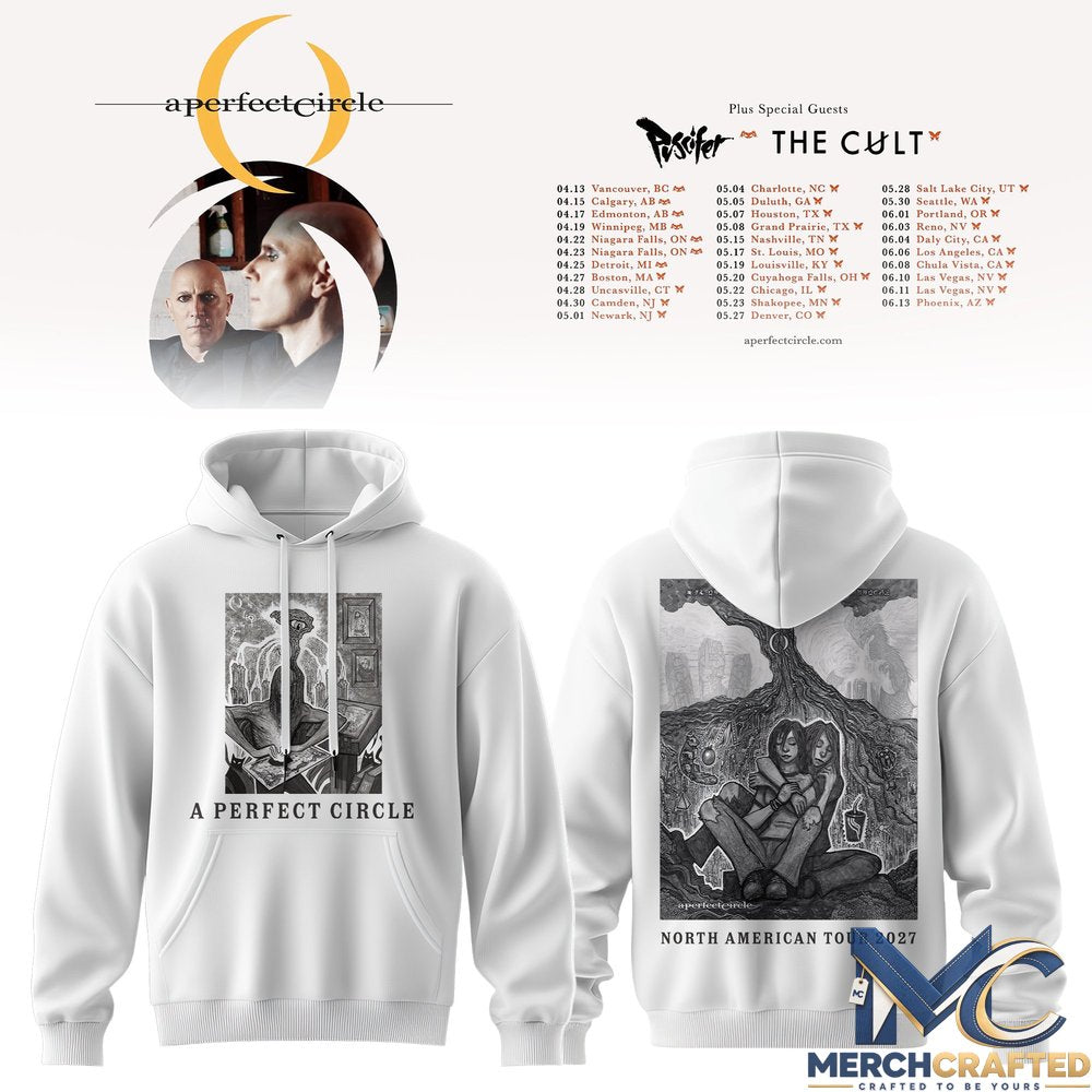 A Perfect Circle North American Tour 2027 Hoodie