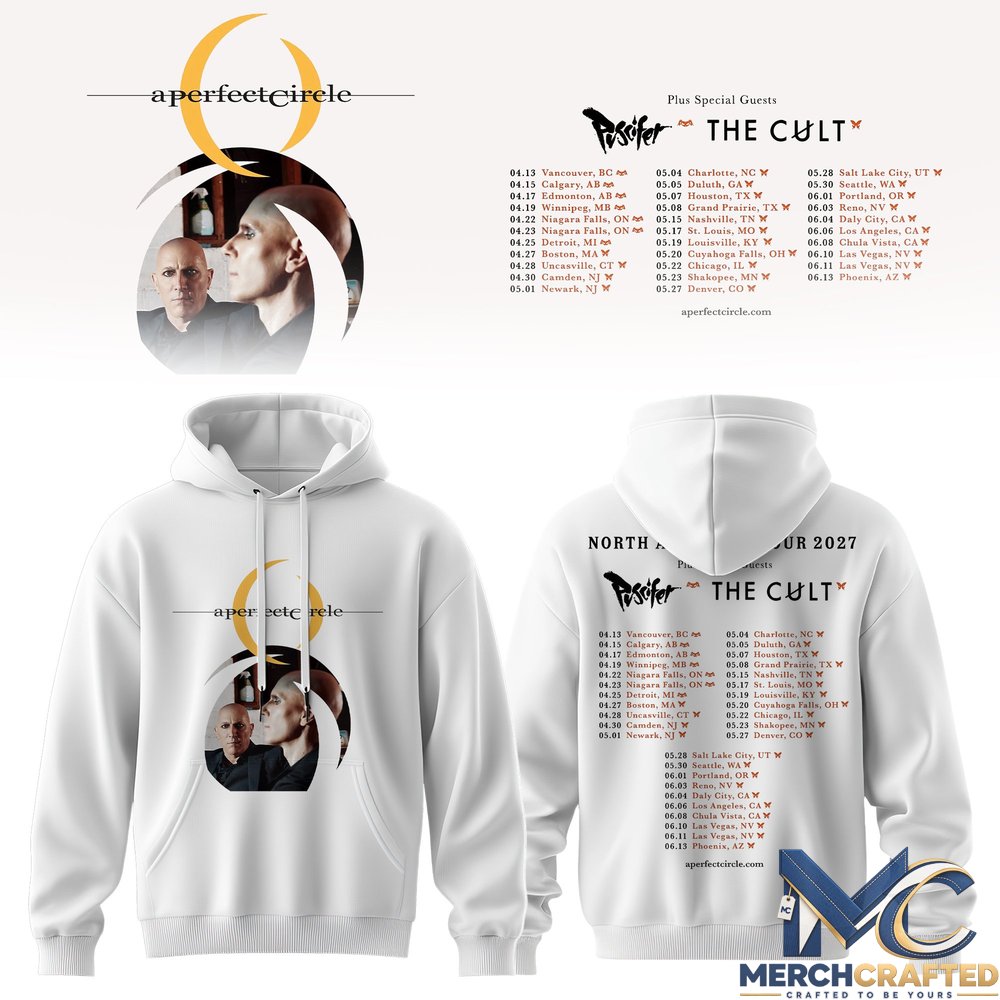 A Perfect Circle North American Tour 2027 Hoodie