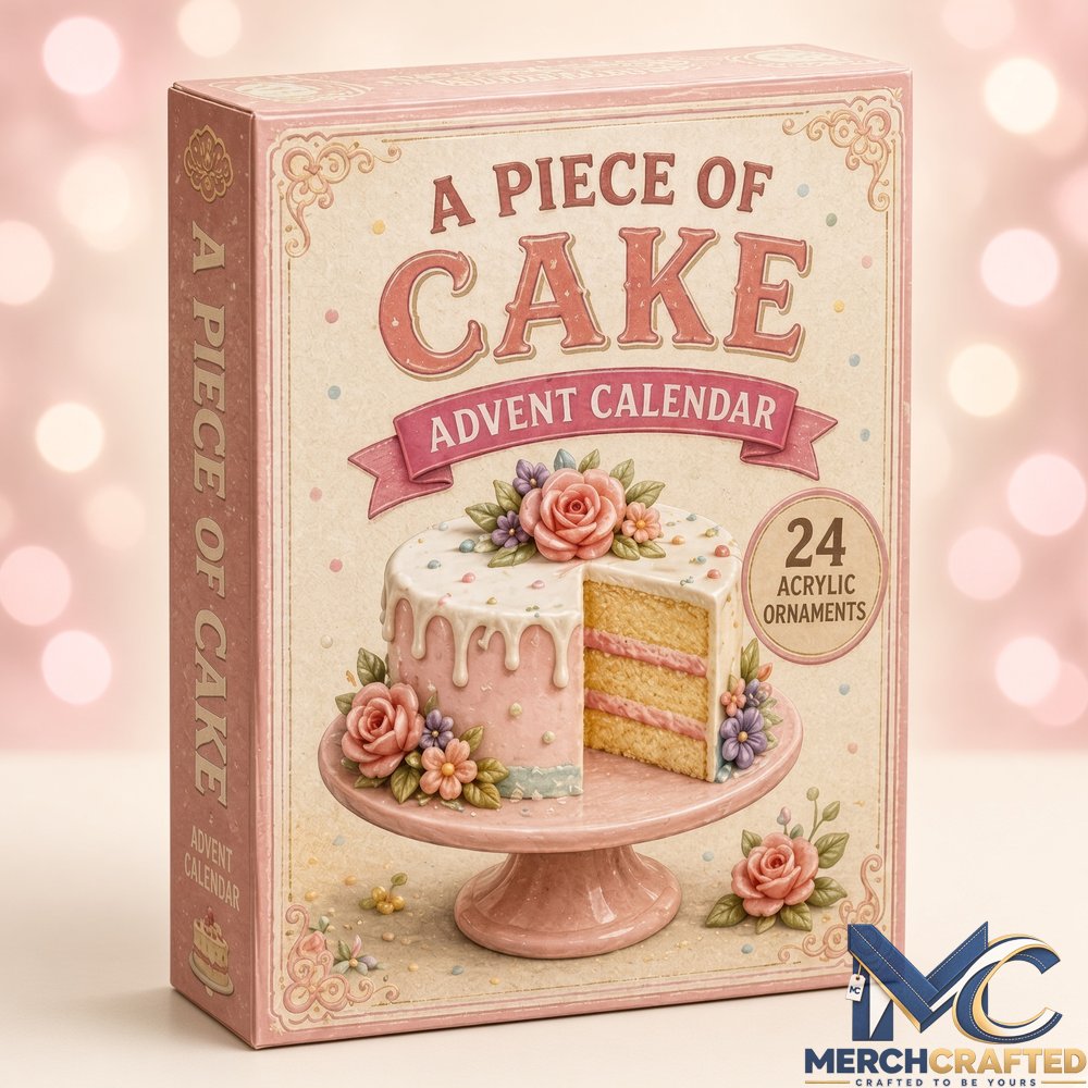 A Piece of Cake x Advent Calendar 2026  24 Acrylic Ornaments Countdown Gift