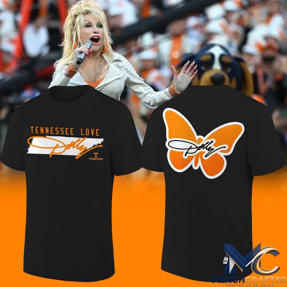 A Tribute to Dolly Parton off Tennessee Volunteers Exclusive T-Shirt