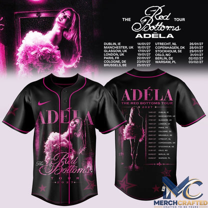 Adéla - The Red Bottoms Tour UK& Europe 2027 Baseball Jersey