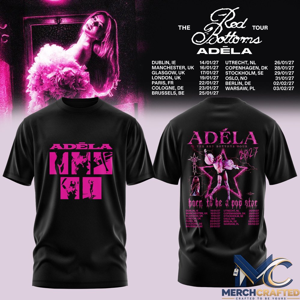 Adéla - The Red Bottoms Tour UK& Europe 2027 TShirt