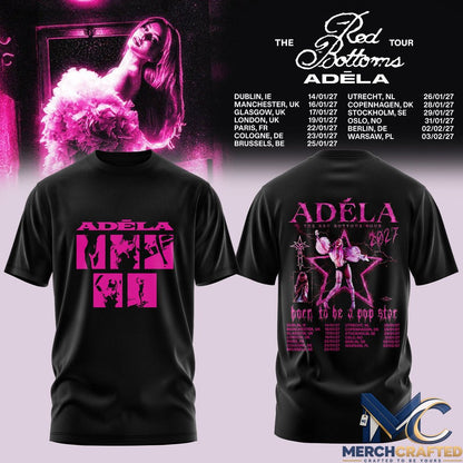 Adéla - The Red Bottoms Tour UK& Europe 2027 TShirt