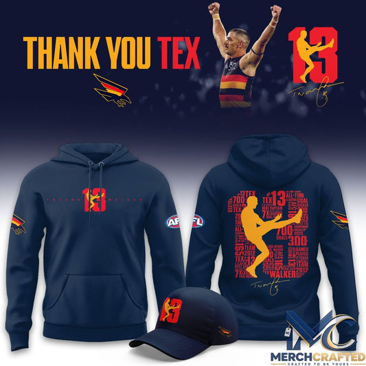 Adelaide Crows Taylor Walker Retirement Hoodie