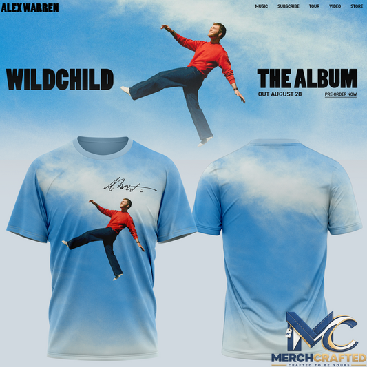 Alex Warren’s Little Orphan Alex Tour TShirt 2D