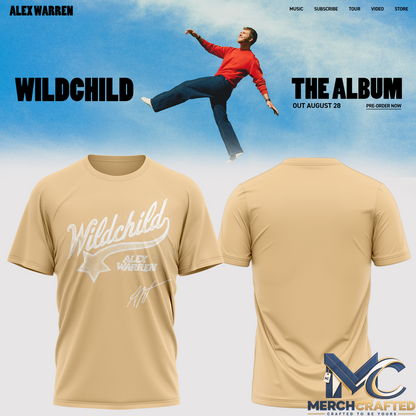 Alex Warren’s Little Orphan Alex Tour TShirt 2D