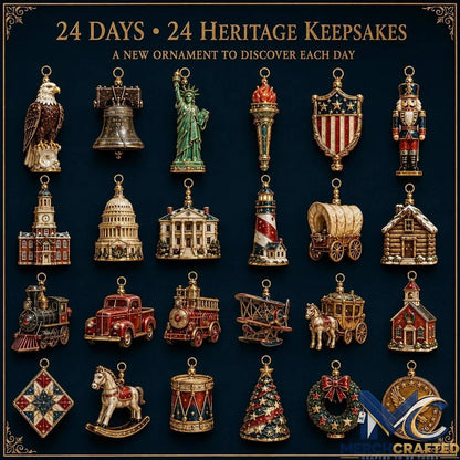 America 250th Anniversary Heritage Christmas Limited Anniversary Edition Advent Calendar