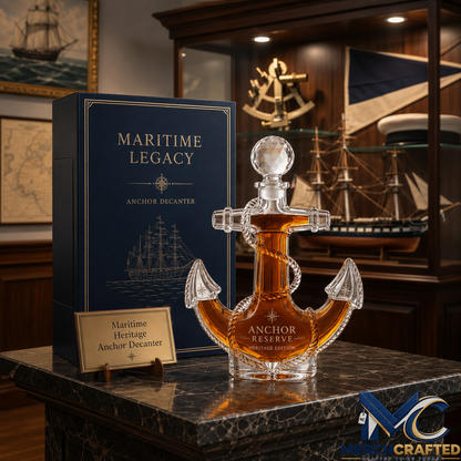 America’s 250th Anniversary Nautical Anchor Maritime Whiskey Bottle