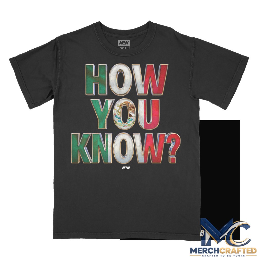 Andrade El Idolo - How You Know (Mexico) T-Shirt