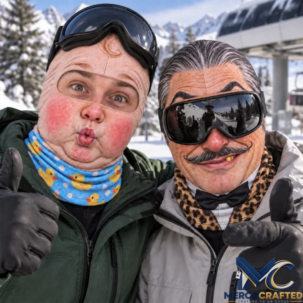 Apres All Day Personalized Funny Ski Mask