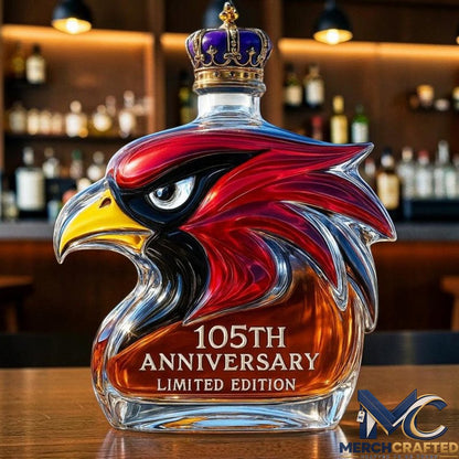 Arizona Cardinals 105th Anniversary Whiskey Decanter