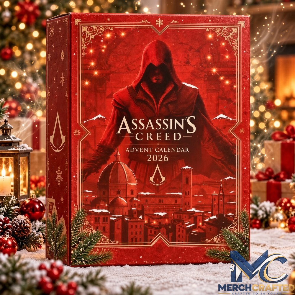 Assassins Creed 2026 Red Box Advent Calendar