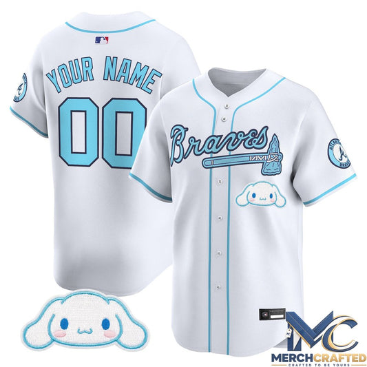 Atlanta Braves x Sanrio Friends Vapor Premier Limited Custom Baseball Jersey