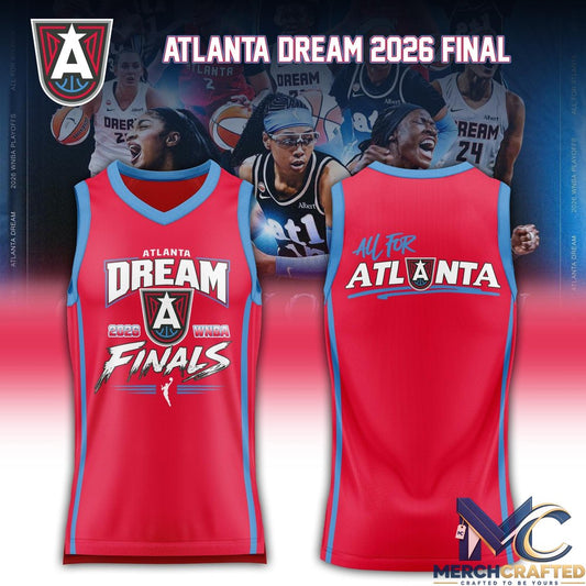 Atlanta Dream 2026 WNBA Finals Basketball Jersey
