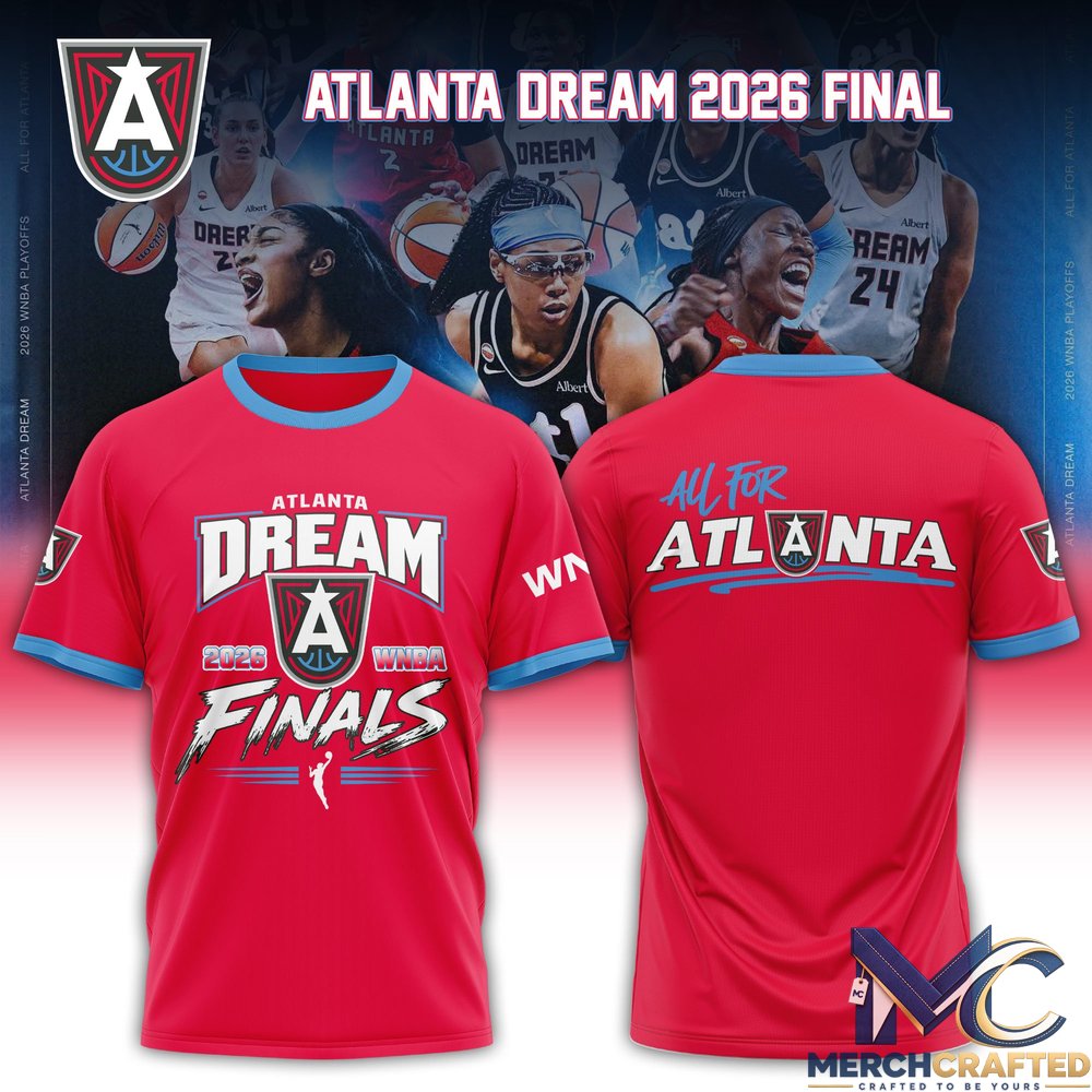 Atlanta Dream 2026 WNBA Finals Red Shirt