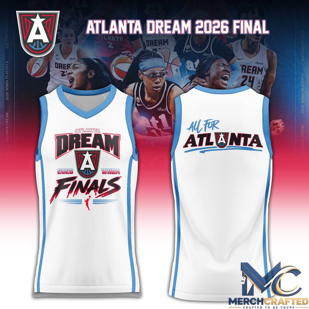 Atlanta Dream 2026 WNBA Finals White Basketball Jersey