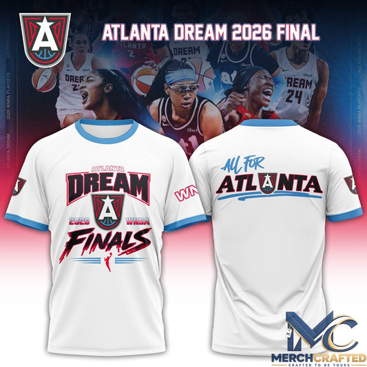 Atlanta Dream 2026 WNBA Finals White Shirt