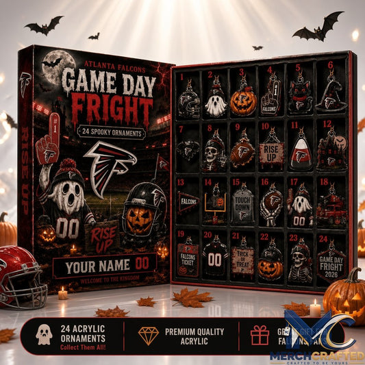 Atlanta Falcons x NFL Halloween 2026 Blind Box Advent Calendar Game Day Fright