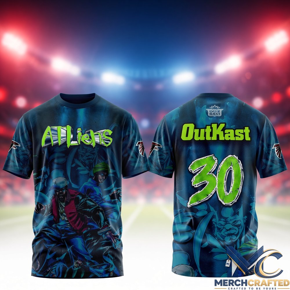 Atlanta Falcons x OutKast ATLiens T-Shirt