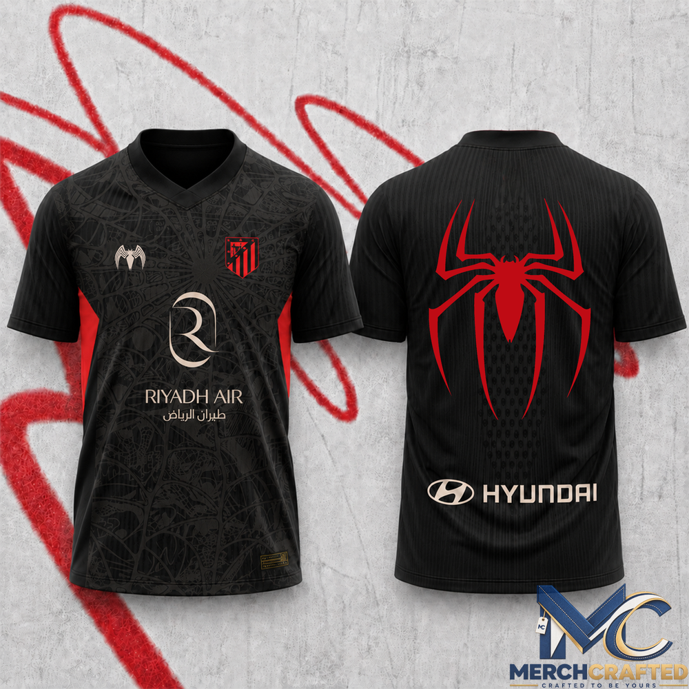 Atlético Madrid x Spider-Man Football Jersey